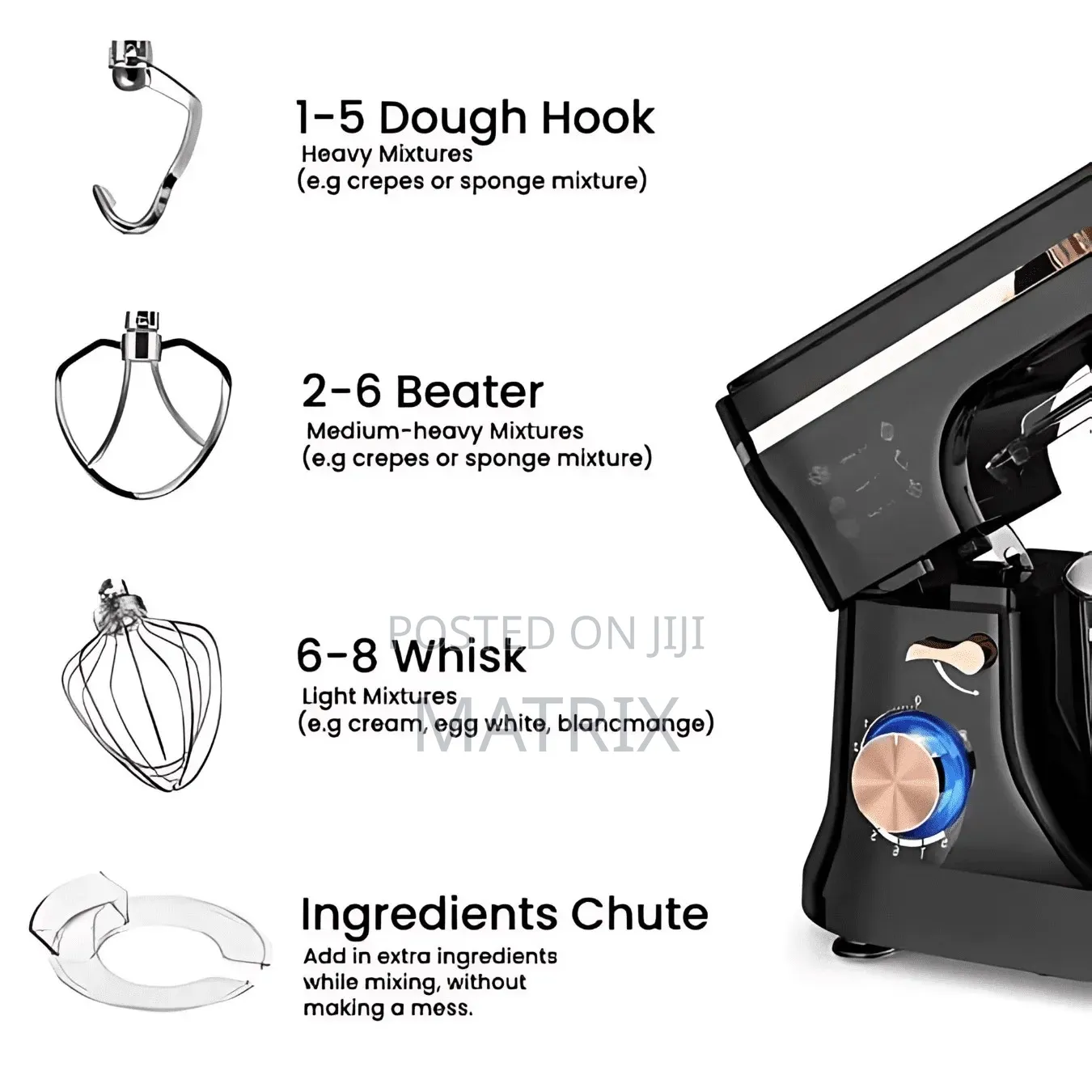 Raf 10l Stand Mixer 1800w | R.6673