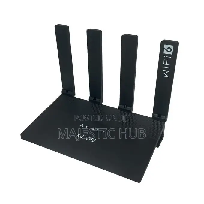 4G+ WiFi 6 CPE Router – 300Mbps LTE, SIM Slot Unlocked