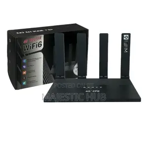 4G+ WiFi 6 CPE Router – 300Mbps LTE, SIM Slot Unlocked