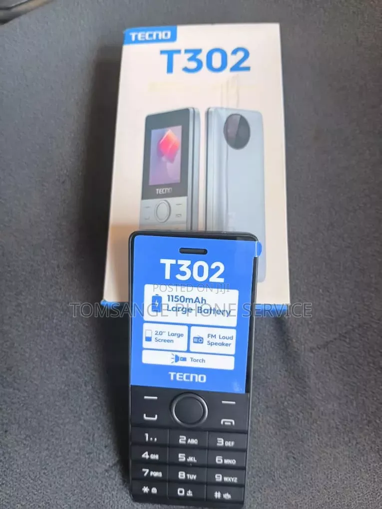 New Tecno T302 Gray