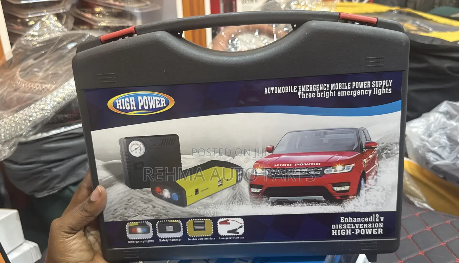 Automobile Emergency Mobile Power Supply ( Jump Starter)