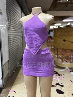 Lilac Two Piece Skirt and Top