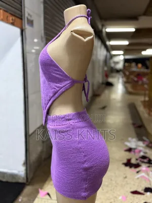 Lilac Two Piece Skirt and Top