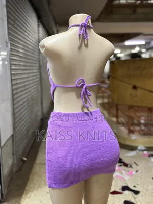 Lilac Two Piece Skirt and Top