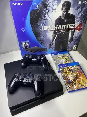 PS4 Slim: Sleek, and Ready to Heat Up Your Room!