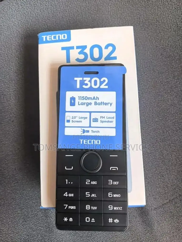 New Tecno T302 Gray
