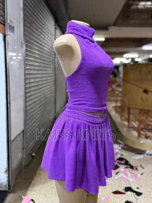Lilac Two Piece Round Skirt and Too