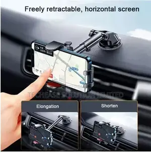 Universal Car Phone Holder Mount – Adjustable 360° Rotation
