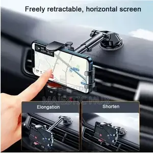 Universal Car Phone Holder Mount – Adjustable 360° Rotation