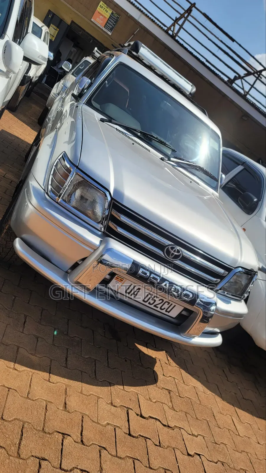 Toyota Land Cruiser Prado 2001 Silver