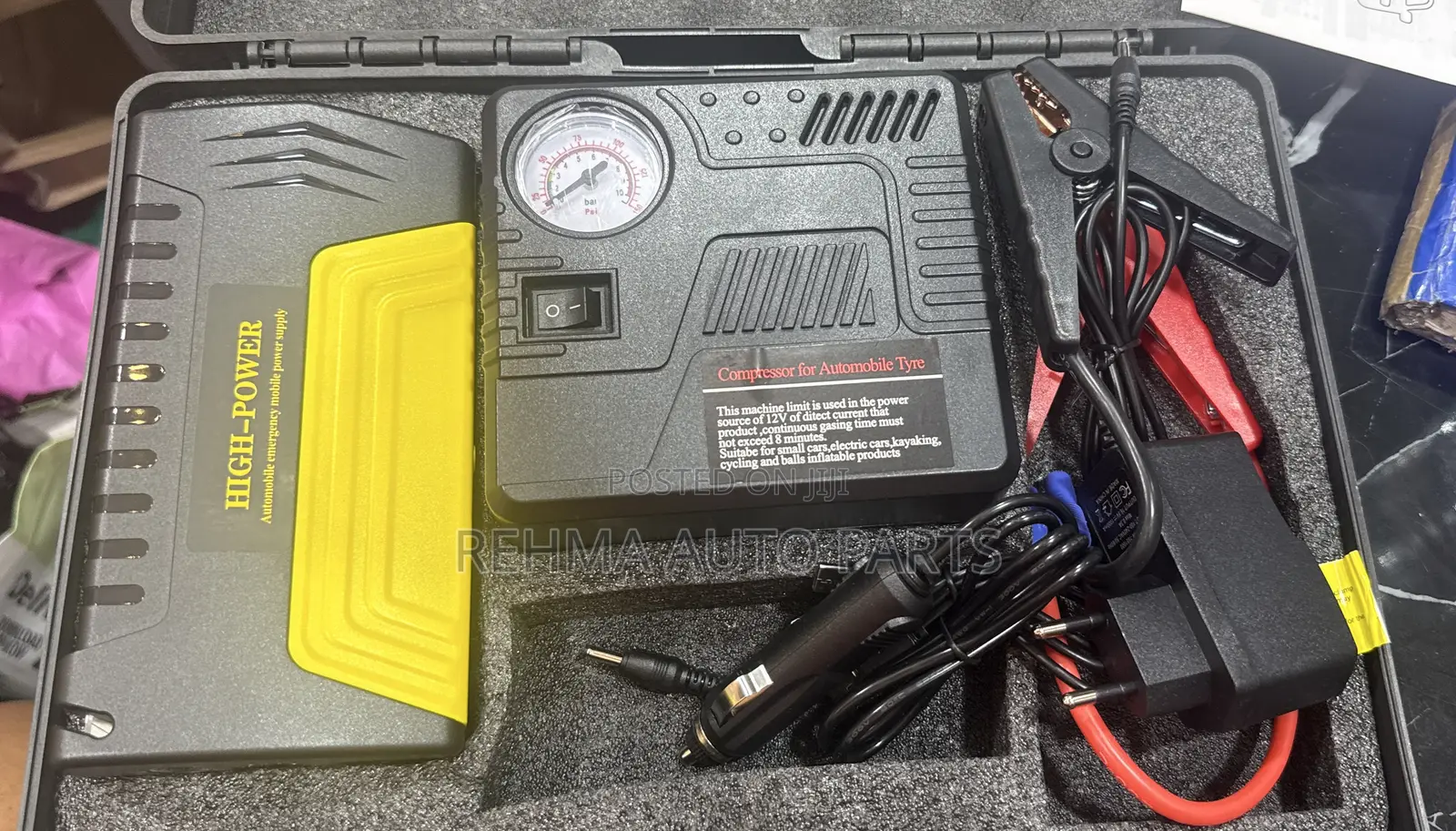 Automobile Emergency Mobile Power Supply ( Jump Starter)