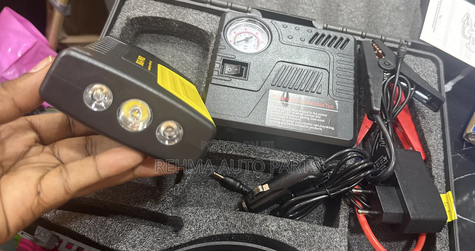Automobile Emergency Mobile Power Supply ( Jump Starter)
