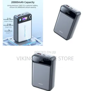 Yesido YP50 PD+ USB 15W Fast Charging LED Power Display 20000mAh Fast