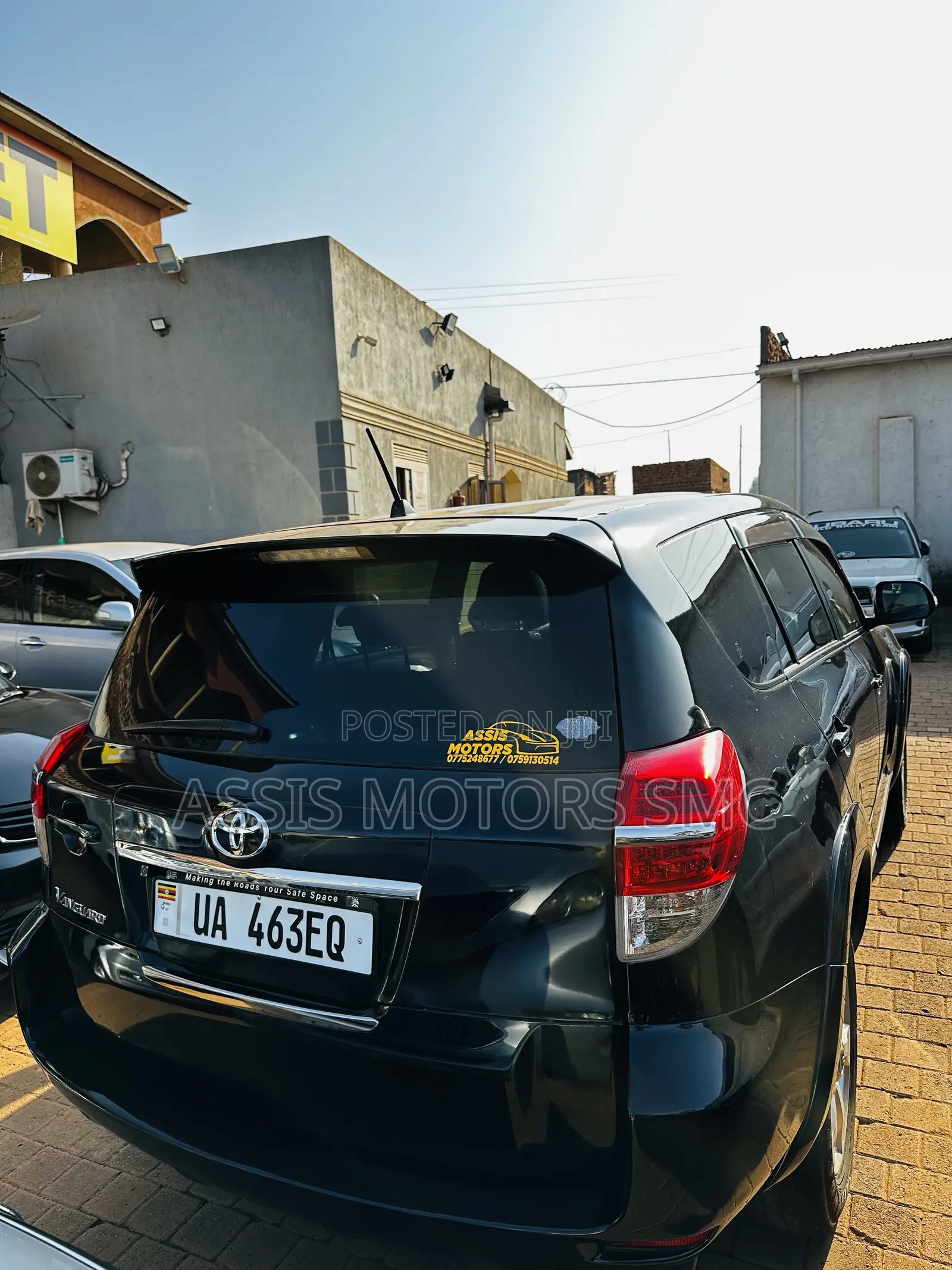 Toyota Vanguard 2014 Black