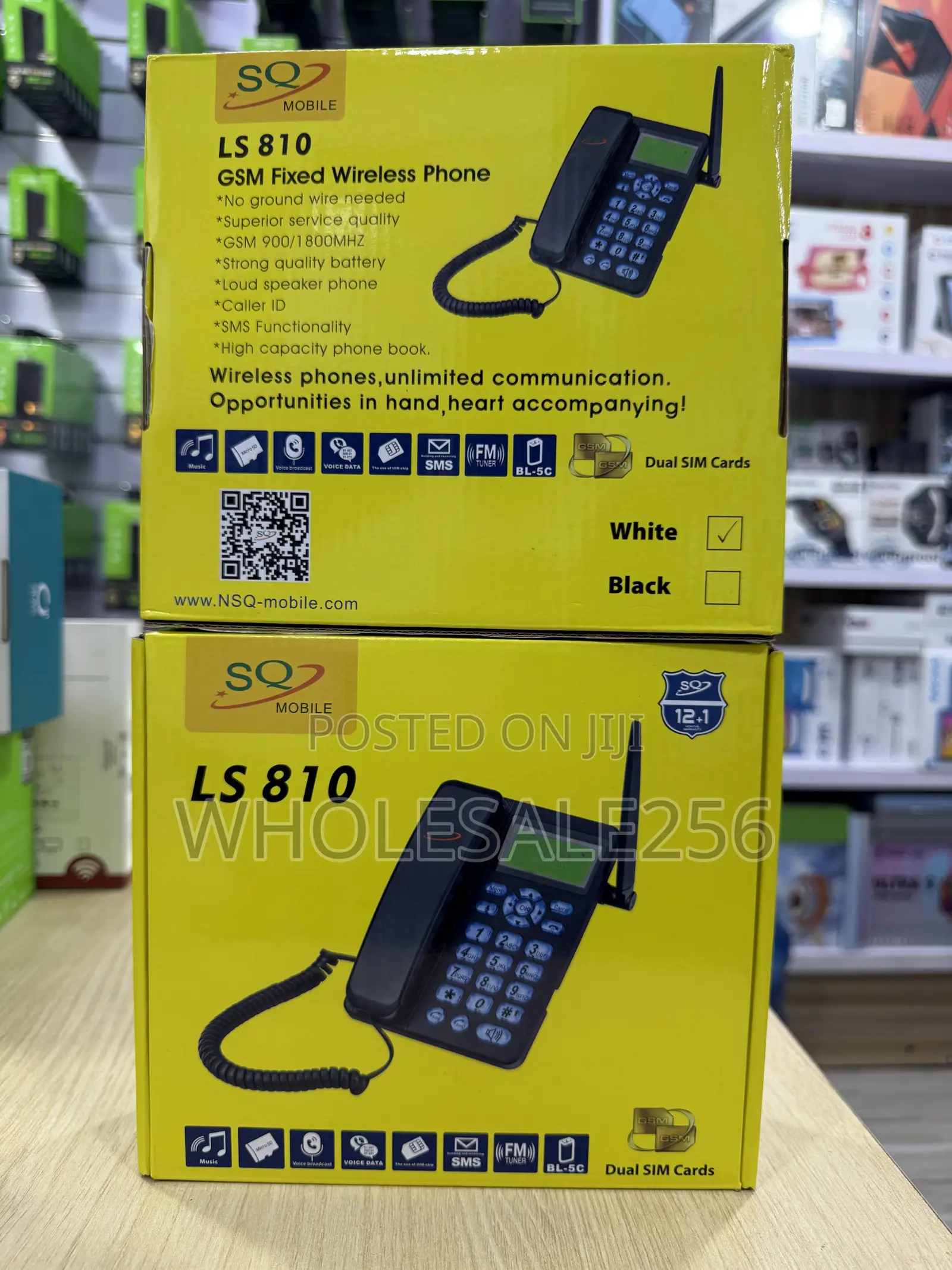 SQ Landline LS 810 Table Mobile Supports Dual Simcards