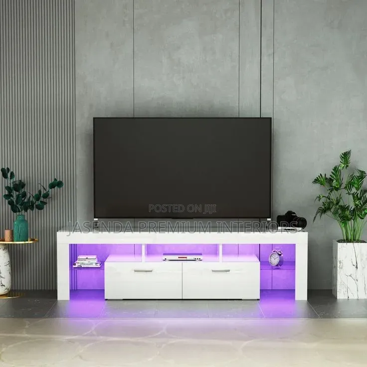TV Stand With Cable Management | Low TV Table Pay on Delivery