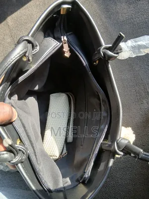 Woven Tote Bag (Off White)