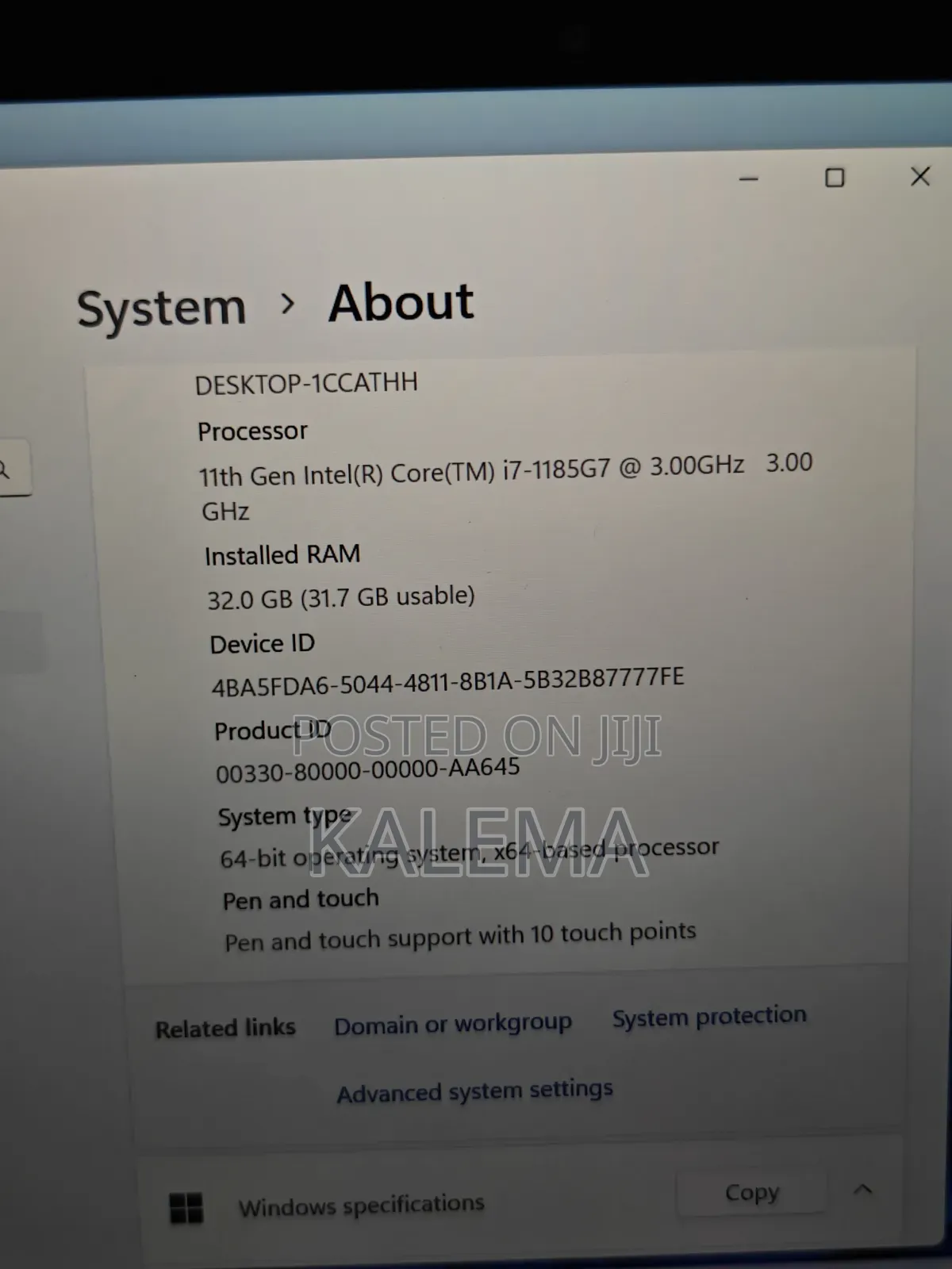 New HP Elite Dragonfly x360 11th Gen 32GB Intel Core i7 SSD 512GB