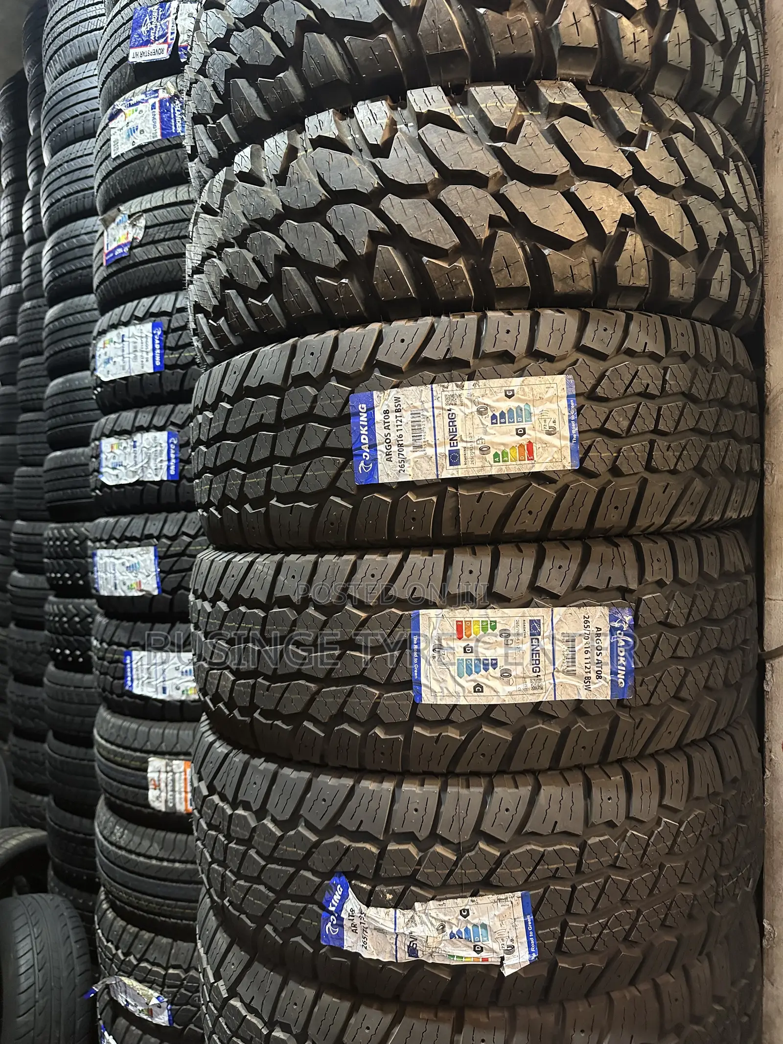 Brand New Tires Available in Different Sizes