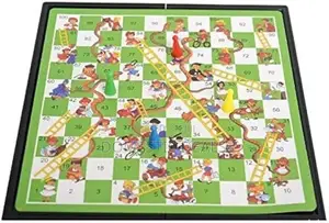 Family Game Chess Snake and Ladder Ludo Catur Magnetic Board