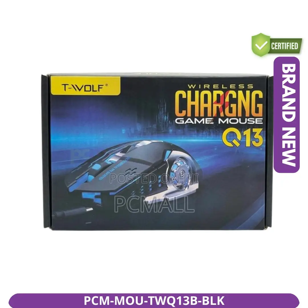 T-Wolf Q13B Rechargeable Wireless Gaming Mouse Bluetooth 2.4GHz