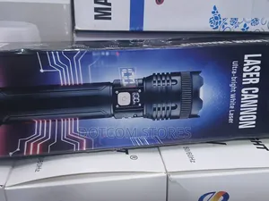 Laser Cannon Ultra-Bright White Laser Flashlight