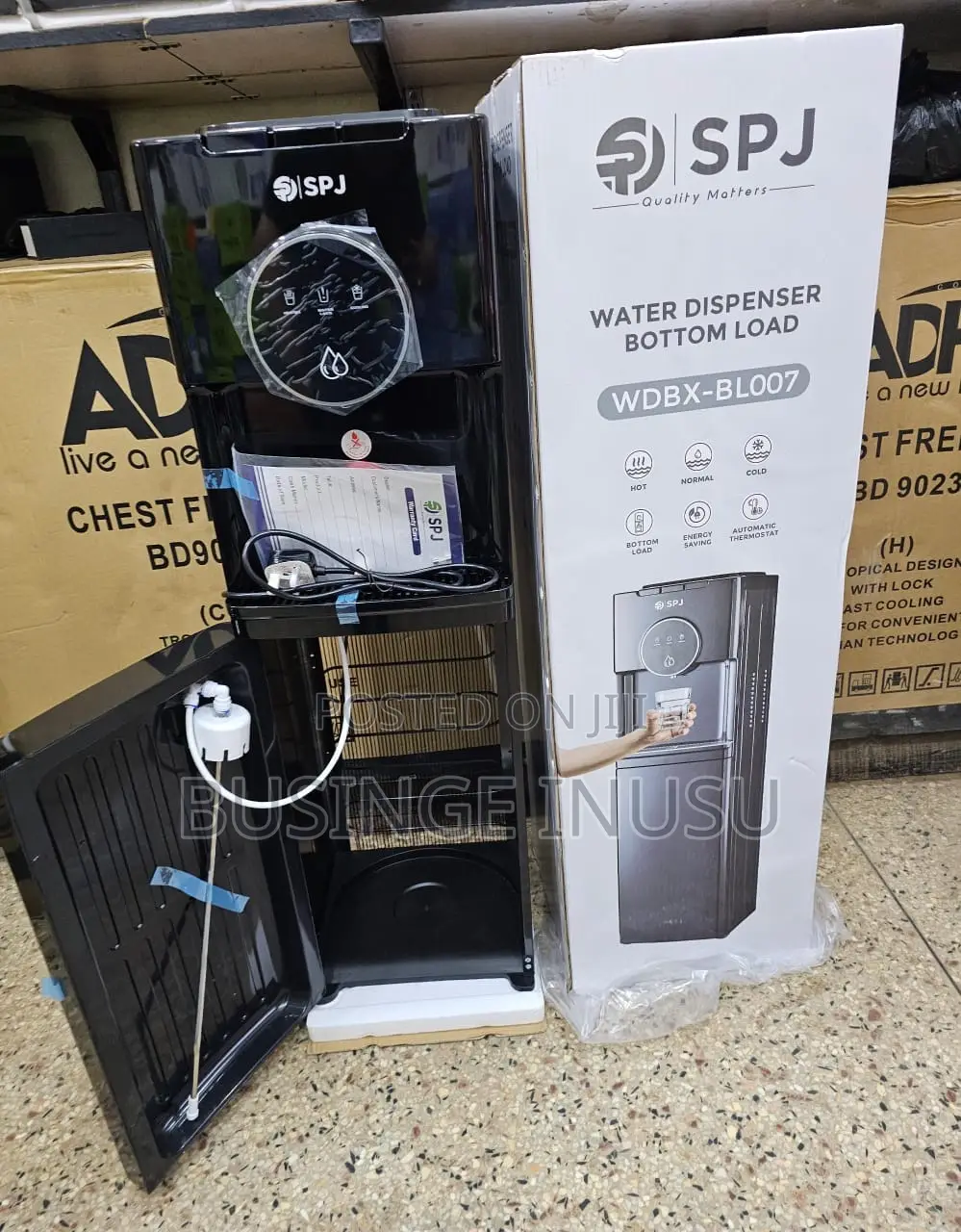 Brand New SPJ Bottom Loader Water Dispenser Available