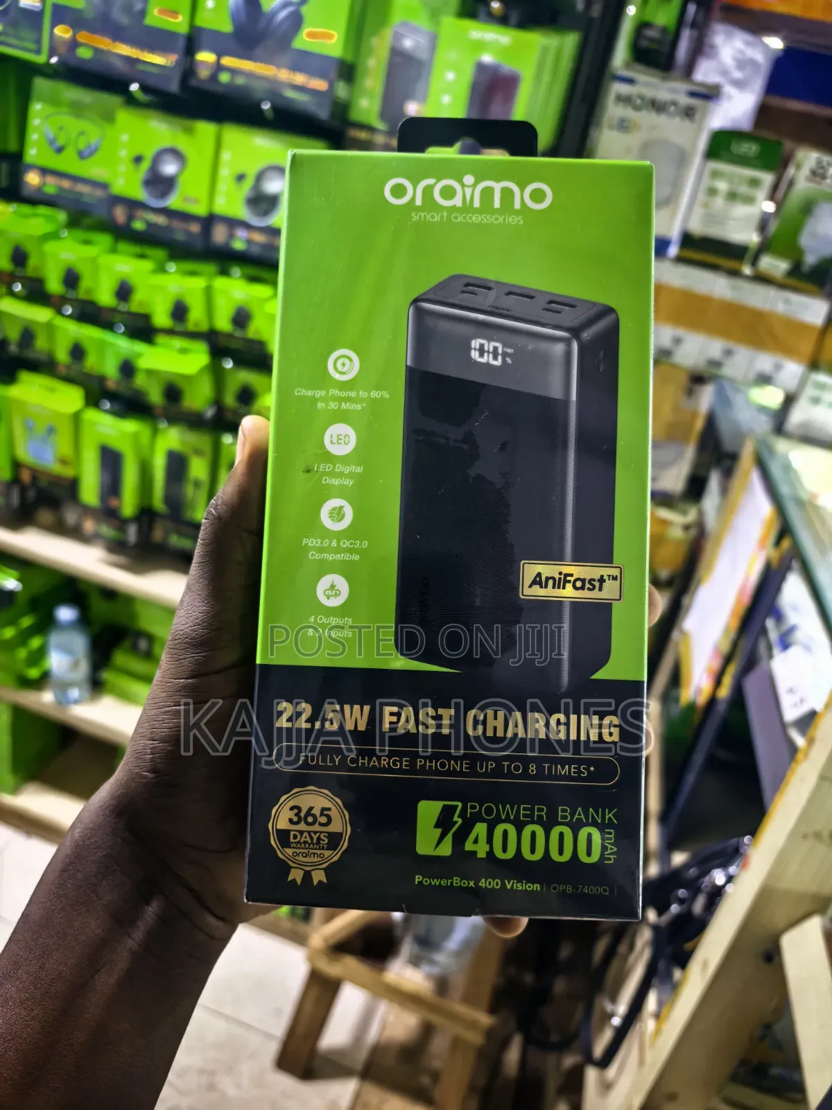 Oraimo Power Bank 40000mAh