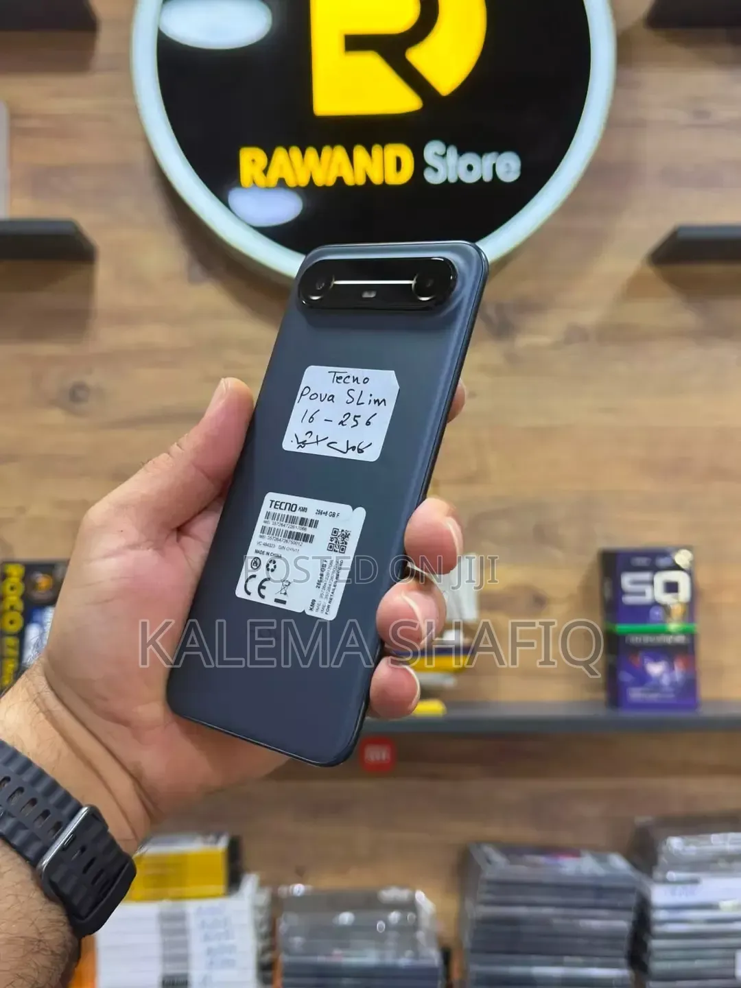New Tecno Pova Slim 5G 256 GB Black