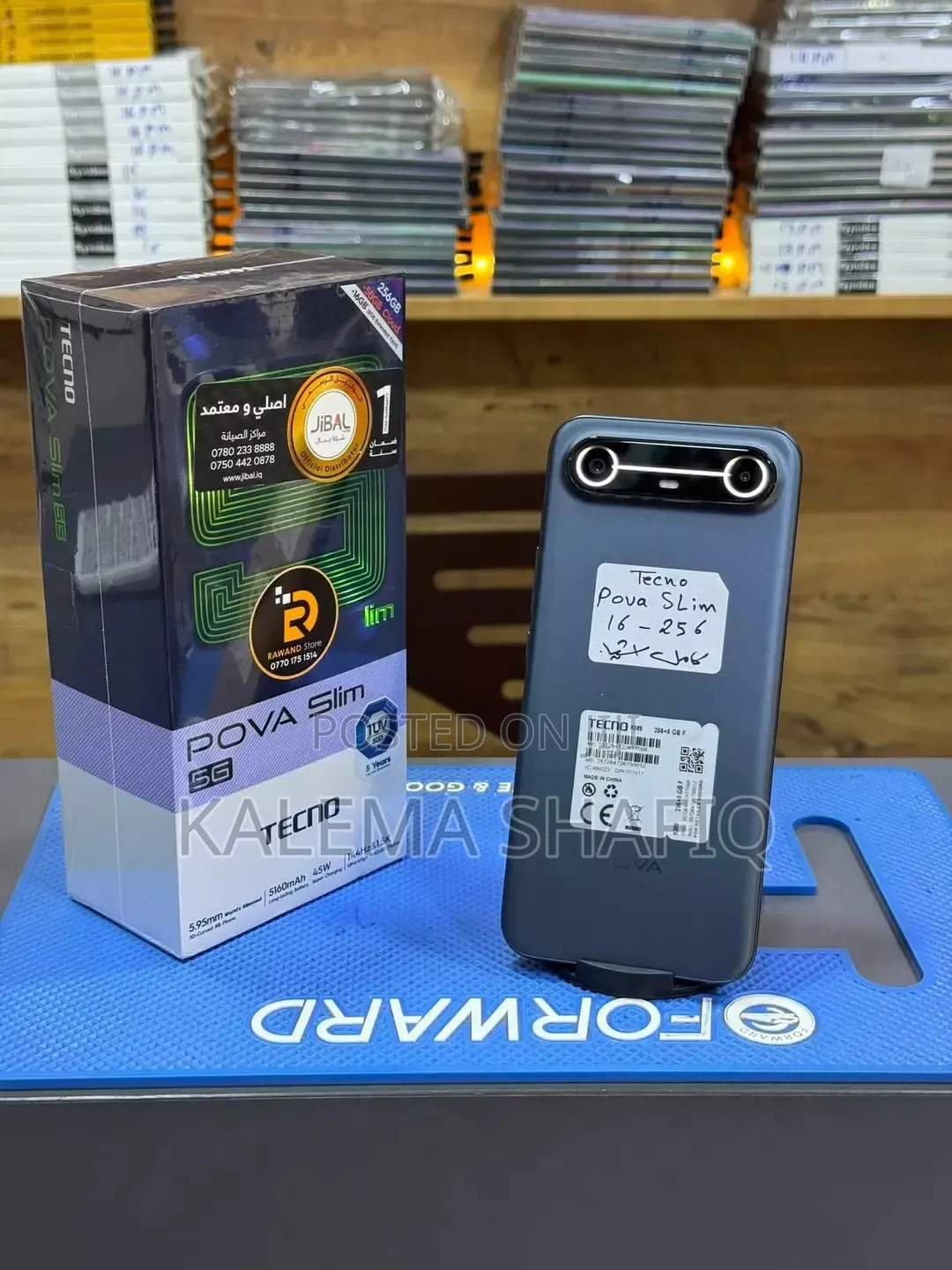 New Tecno Pova Slim 5G 256 GB Black