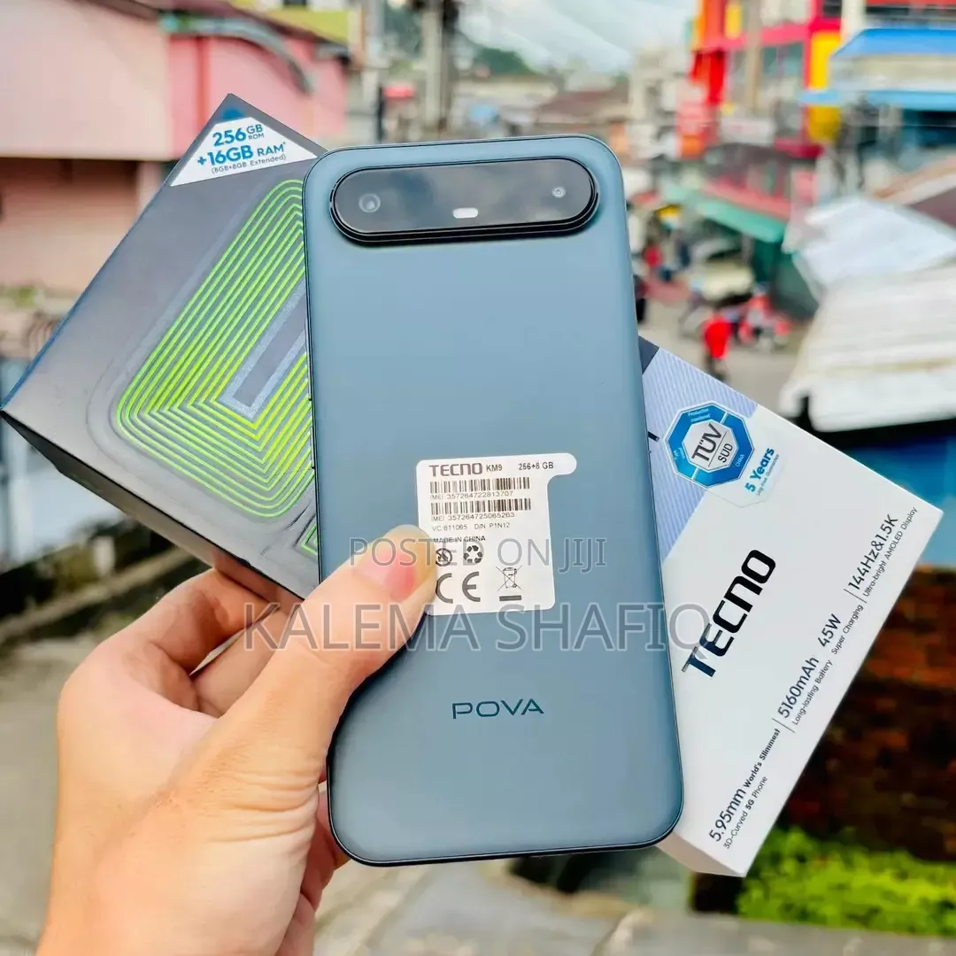 New Tecno Pova Slim 5G 256 GB Black