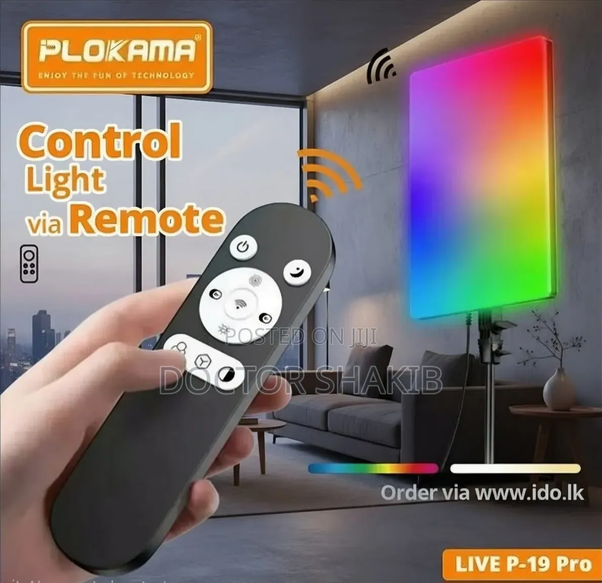 Plokama Live-P19 Pro Is an 80W RGB LED Panel Fill Light