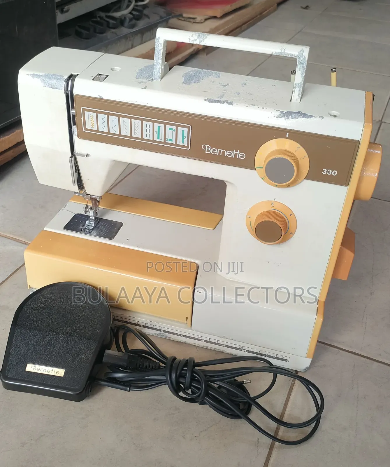 UK Used Vintage Bernina Bernette 330 Sewing Machine