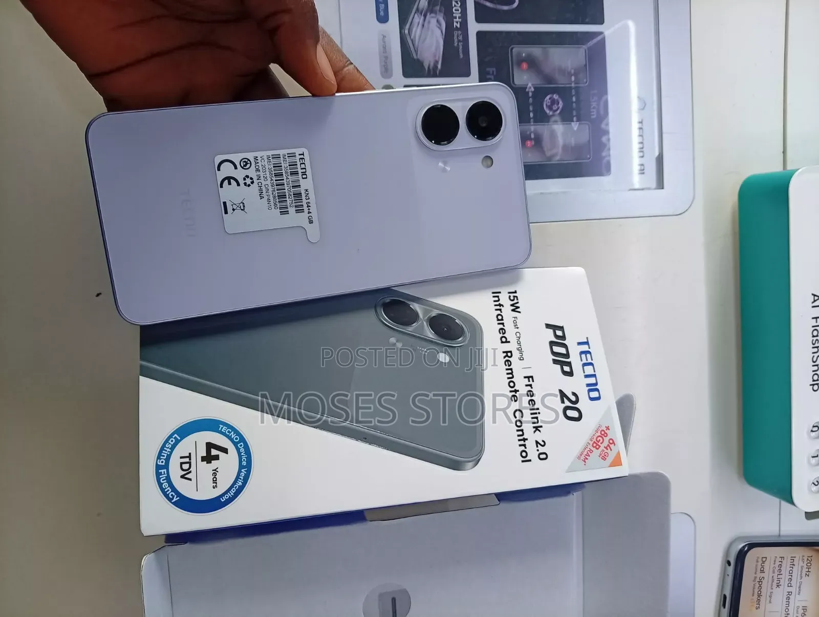 New Tecno Pop 20 64 GB Purple