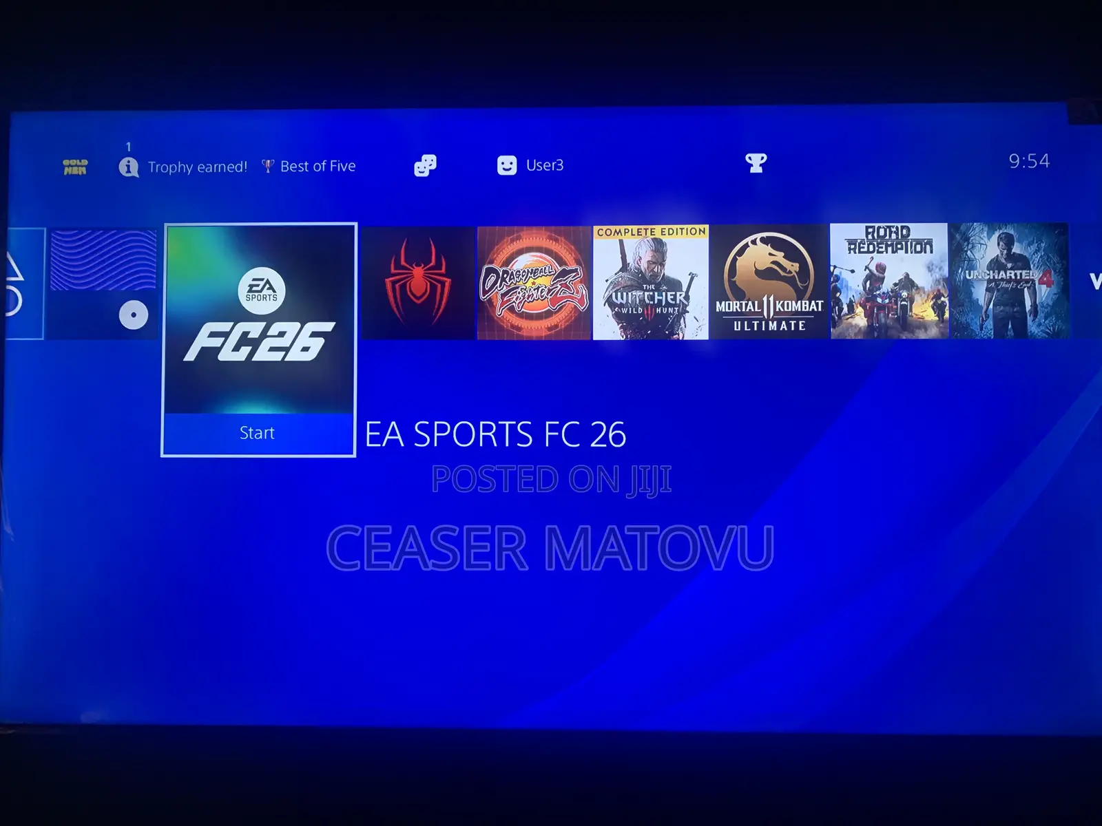 PS4 Slim (Chipped With Latest Games)