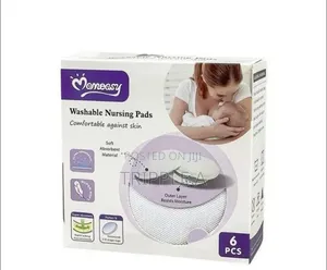 6pcs Baby Feeding Breast Pad Washable Nursing Pads