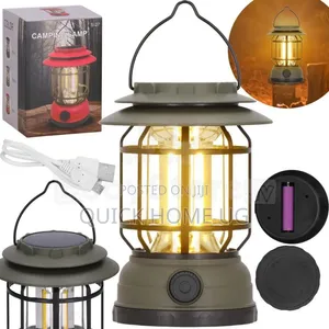 Portable Retro Camping Lamp,Outdoor Camping Lights