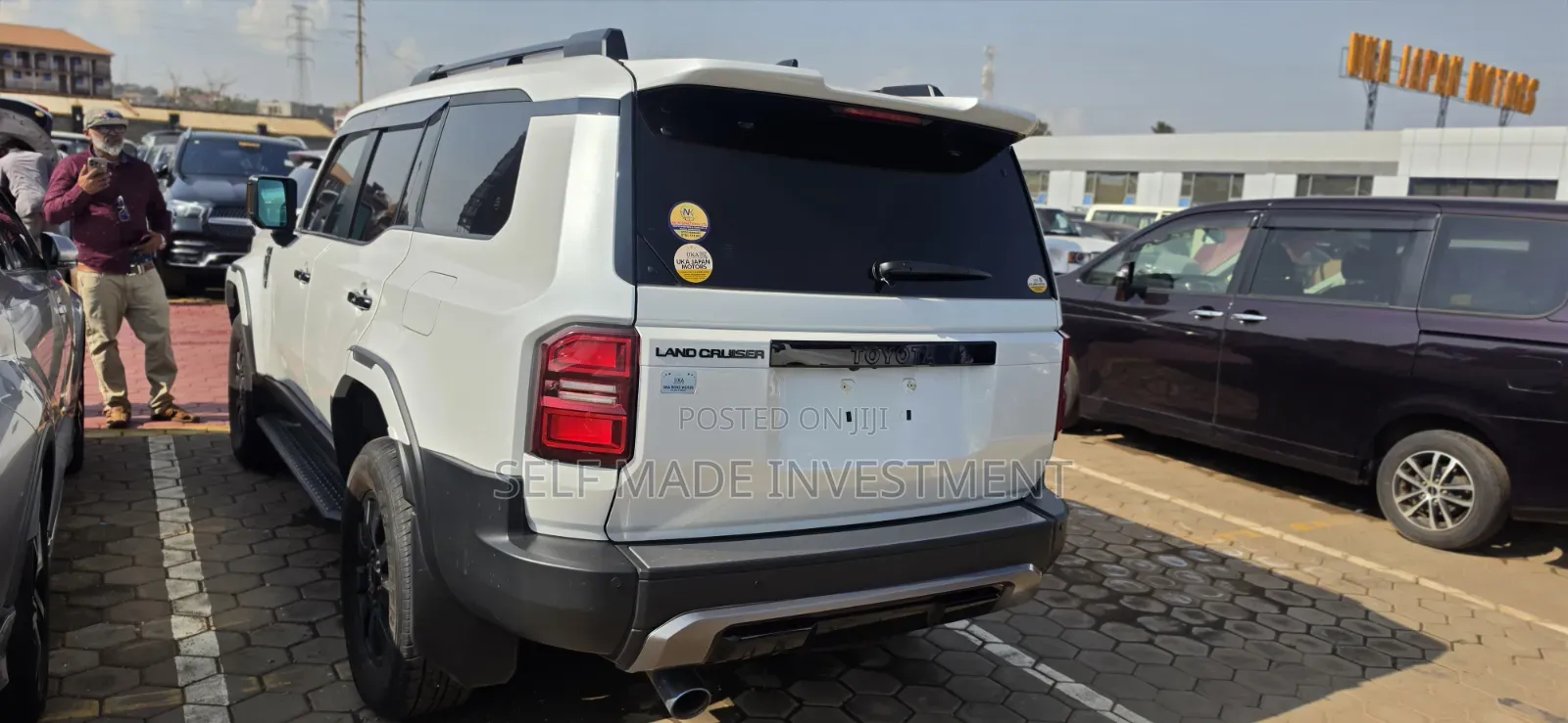 Toyota Land Cruiser Prado 2024 White