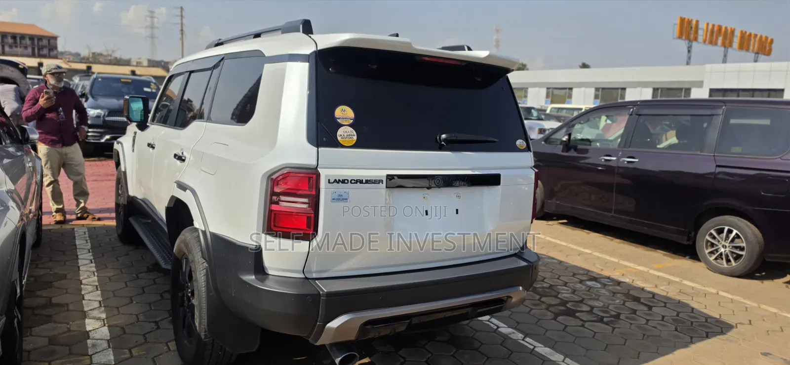Toyota Land Cruiser Prado 2024 White