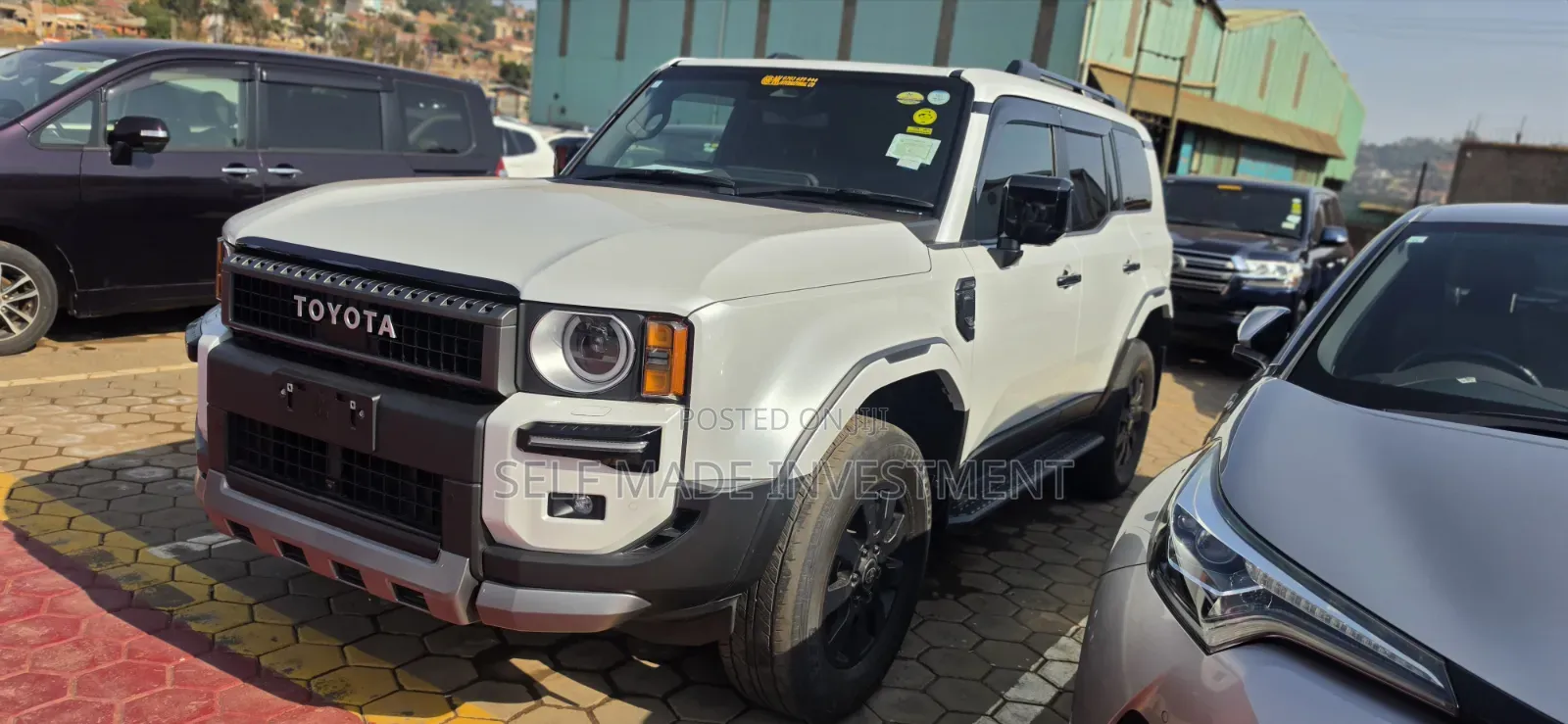 Toyota Land Cruiser Prado 2024 White