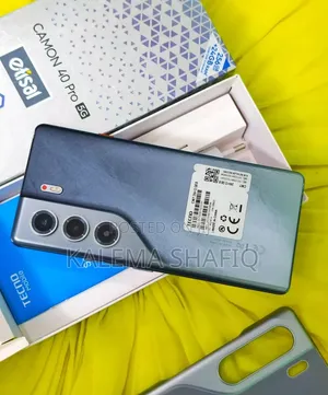 New Tecno Camon 40 Pro 5G 256 GB Black