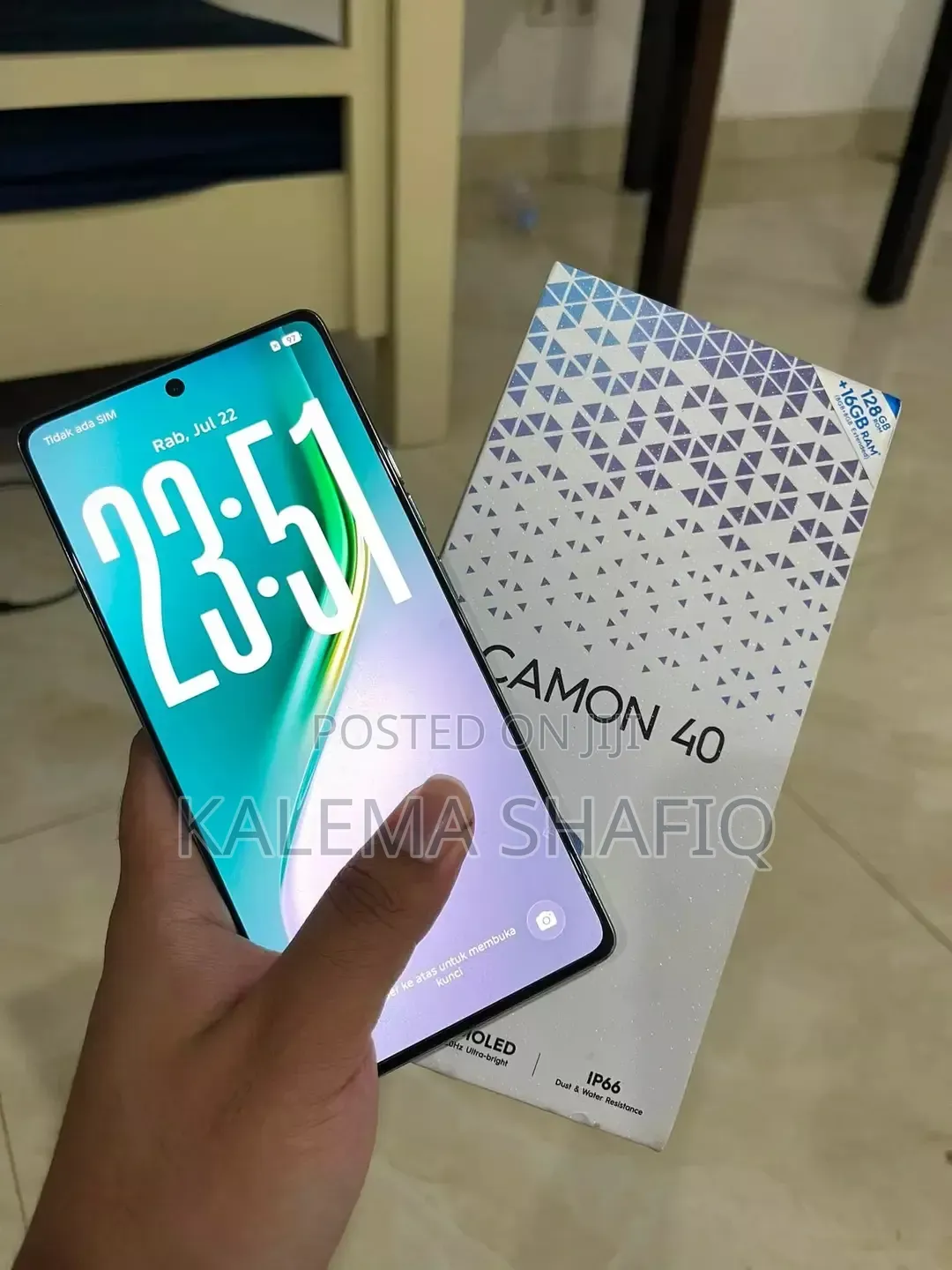 New Tecno Camon 40 Pro 5G 256 GB Gray
