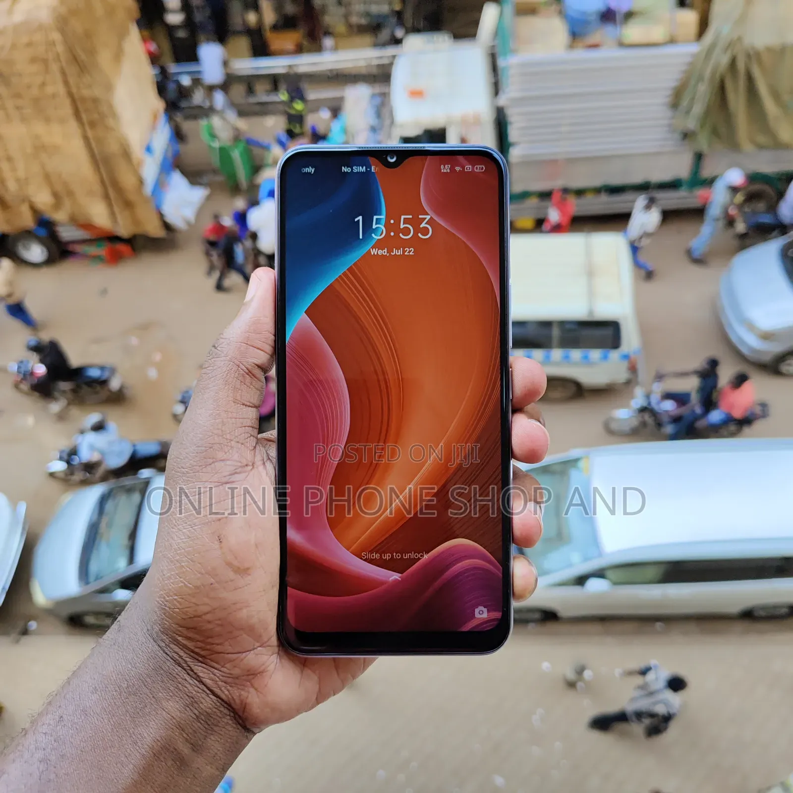 New Realme Q2i 128 GB Blue