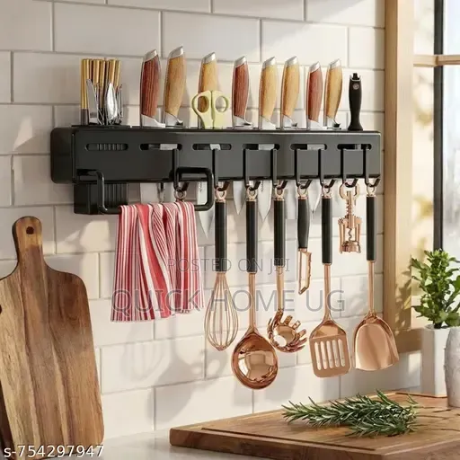 Kitchen Shelf Wallmount Knife Holder,Cutlery Holder