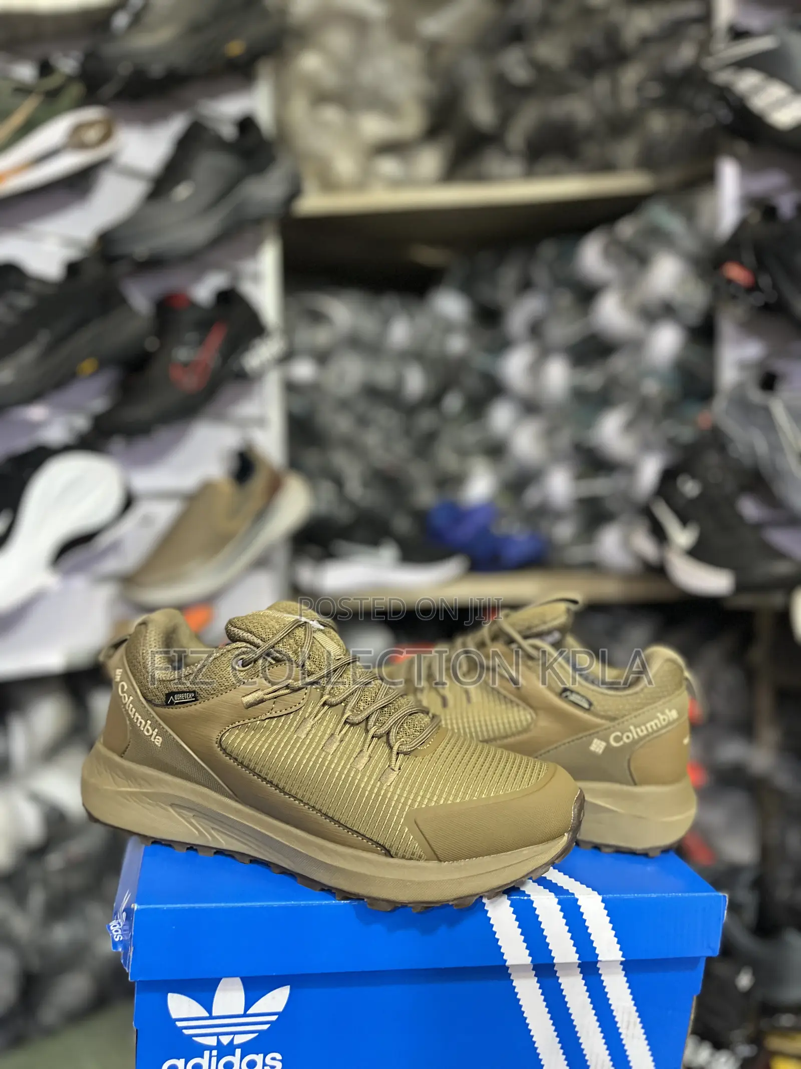 Columbia Trailstorm Ascend Waterproof Hiking Shoes – Khaki