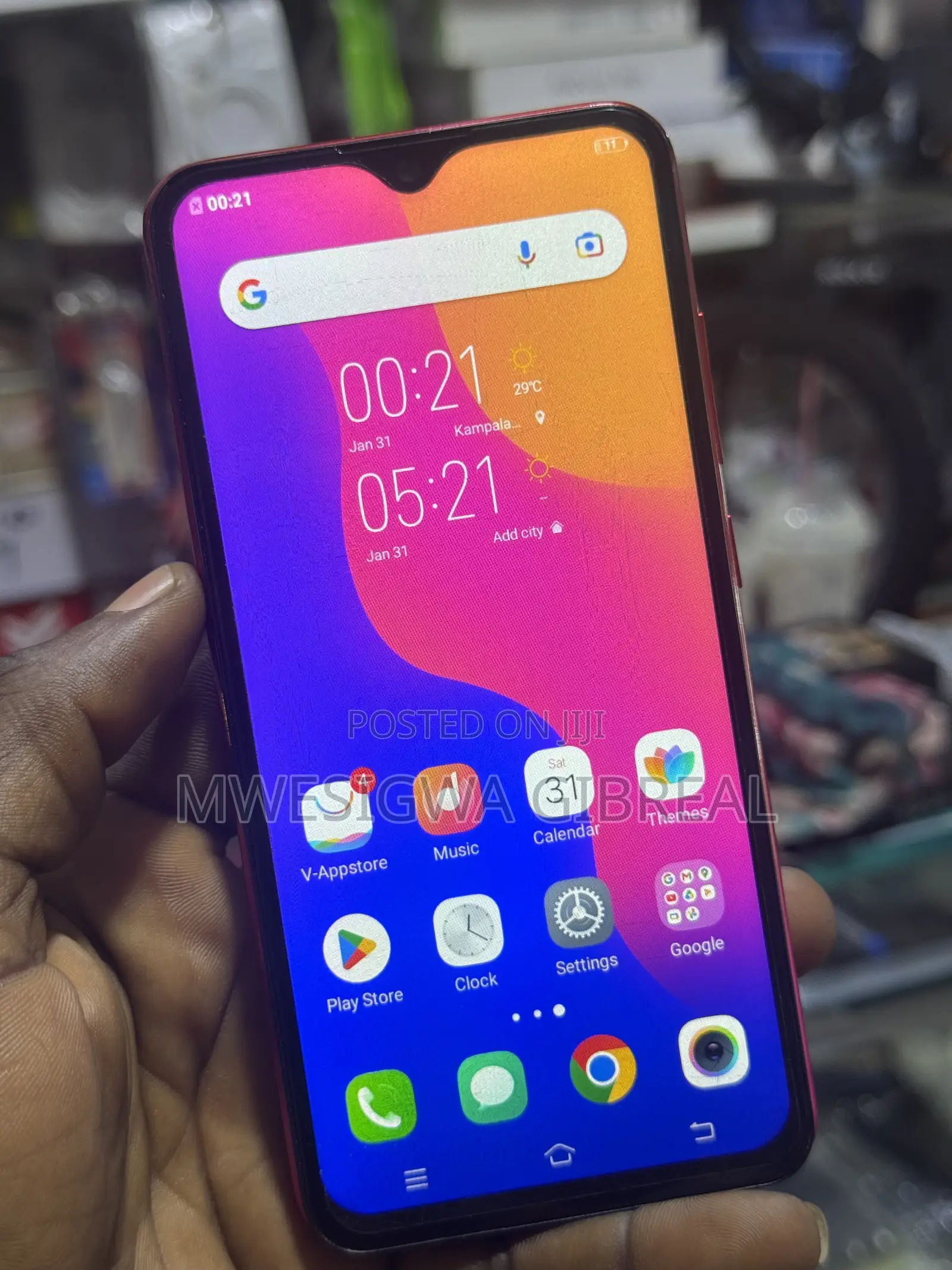 New Vivo Y93 128 GB Blue