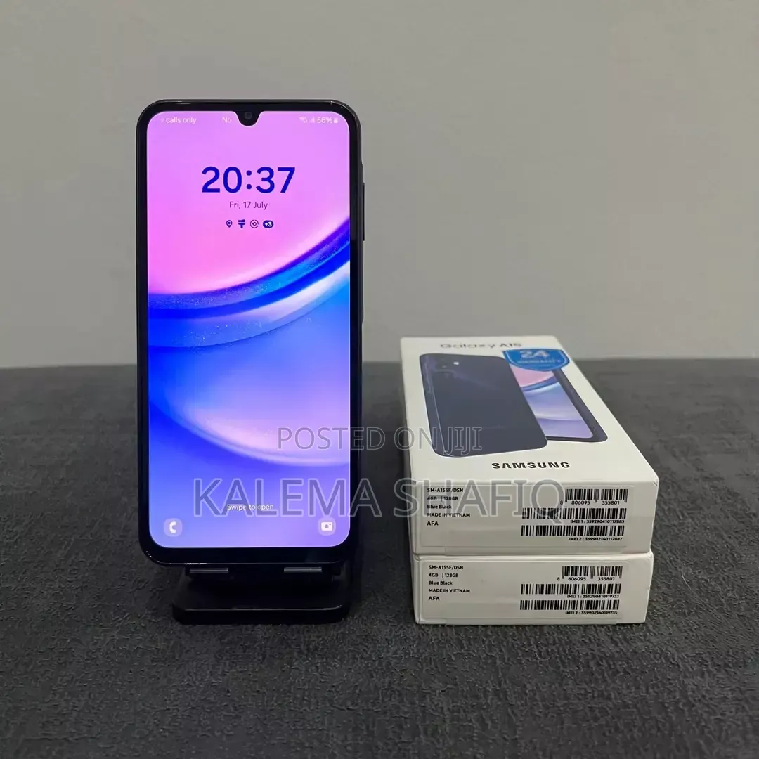 New Samsung Galaxy A15 5G 256 GB Black