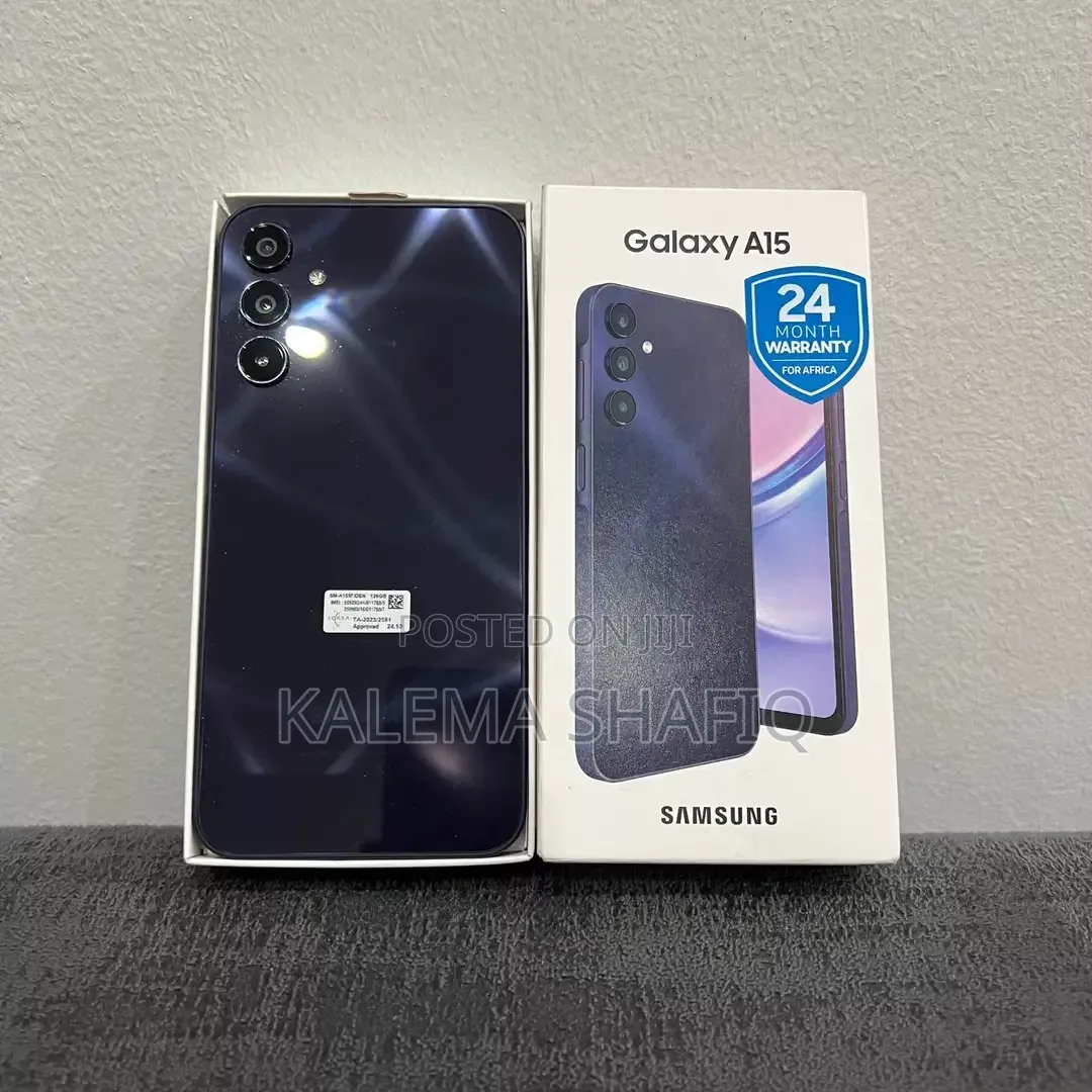 New Samsung Galaxy A15 5G 256 GB Black