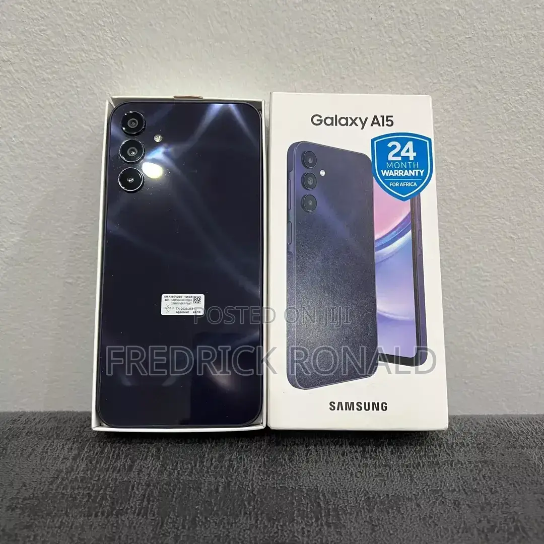 New Samsung Galaxy A15 5G 256 GB Black