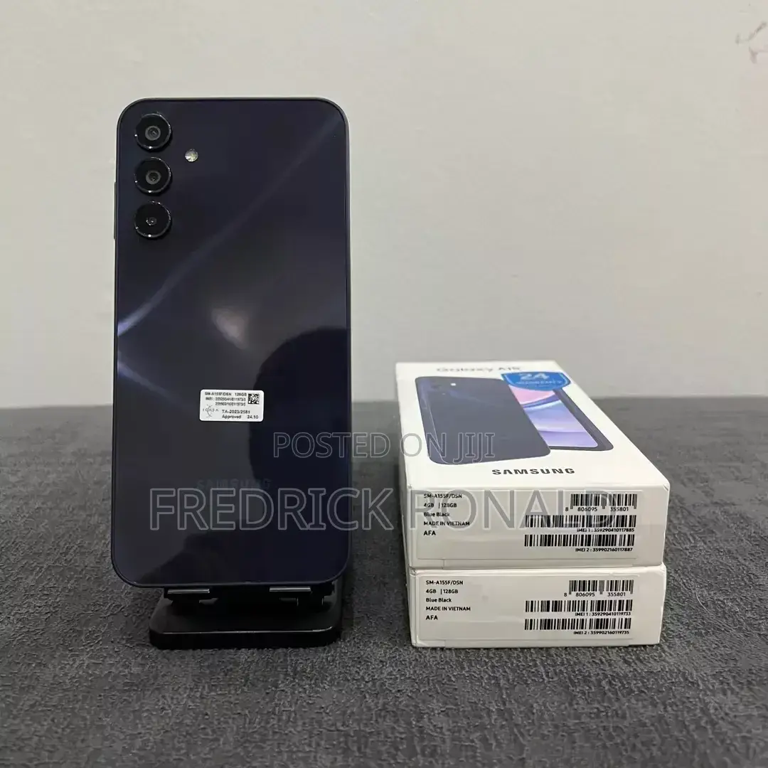 New Samsung Galaxy A15 5G 256 GB Black
